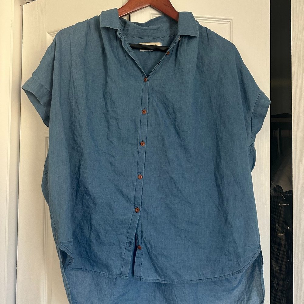Madewell Soft Denim Button Down Shirt